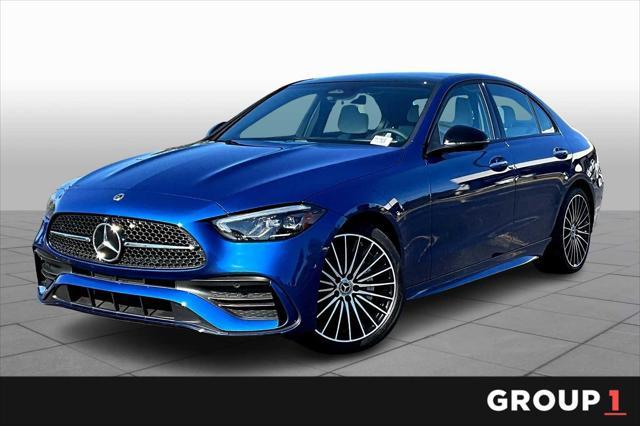 new 2025 Mercedes-Benz C-Class car, priced at $58,685