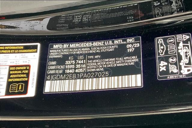 new 2023 Mercedes-Benz EQS 450 car, priced at $111,390