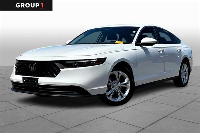 used 2023 Honda Accord car, priced at $25,498