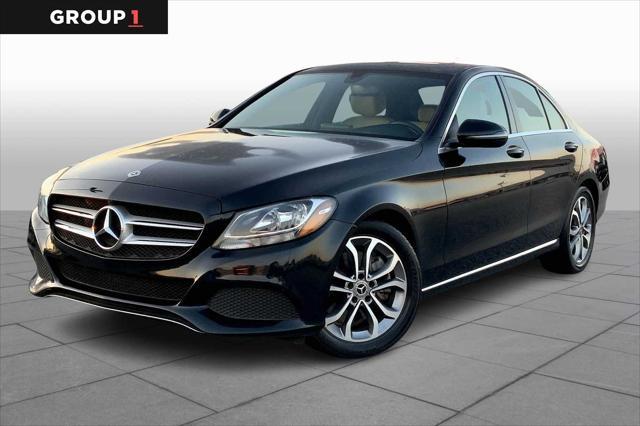 used 2018 Mercedes-Benz C-Class car, priced at $19,298