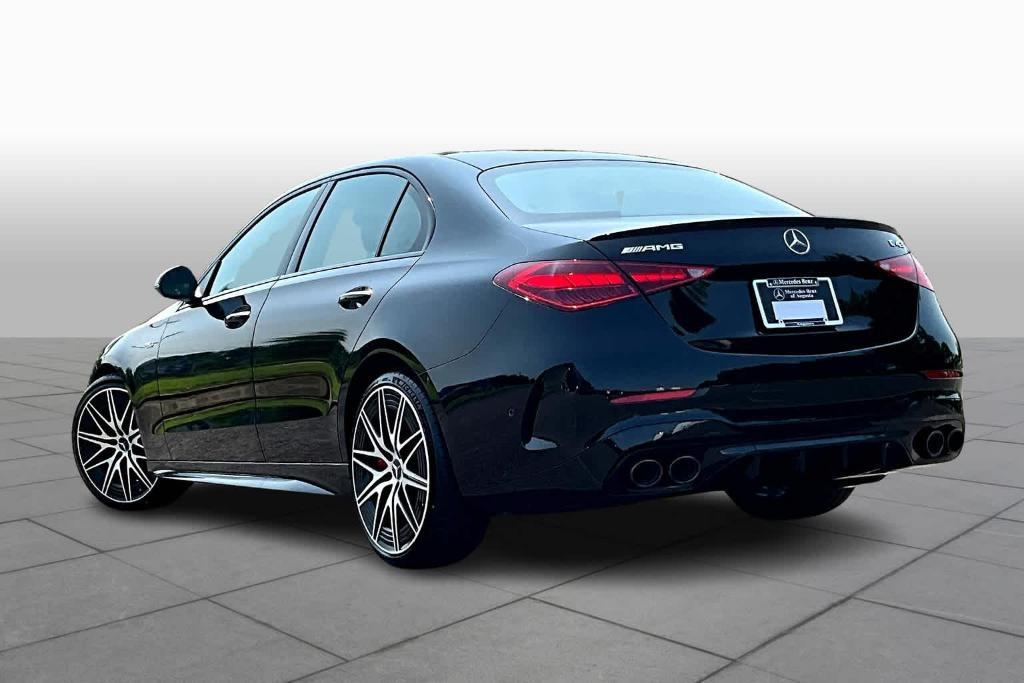 new 2024 Mercedes-Benz AMG C 43 car, priced at $76,255