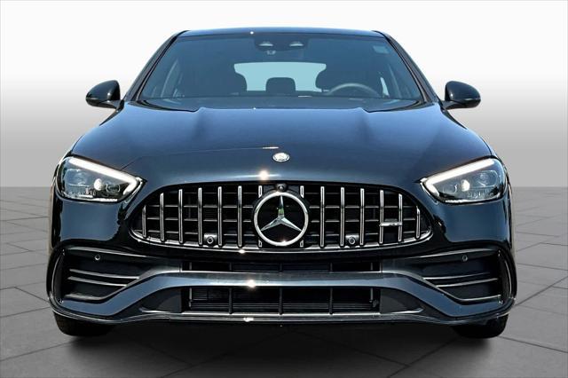 new 2024 Mercedes-Benz AMG C 43 car, priced at $76,255