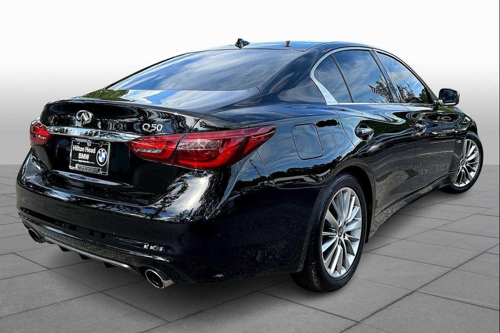 used 2018 INFINITI Q50 car, priced at $18,998