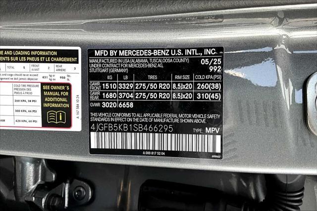 new 2025 Mercedes-Benz GLE 450 car, priced at $77,995