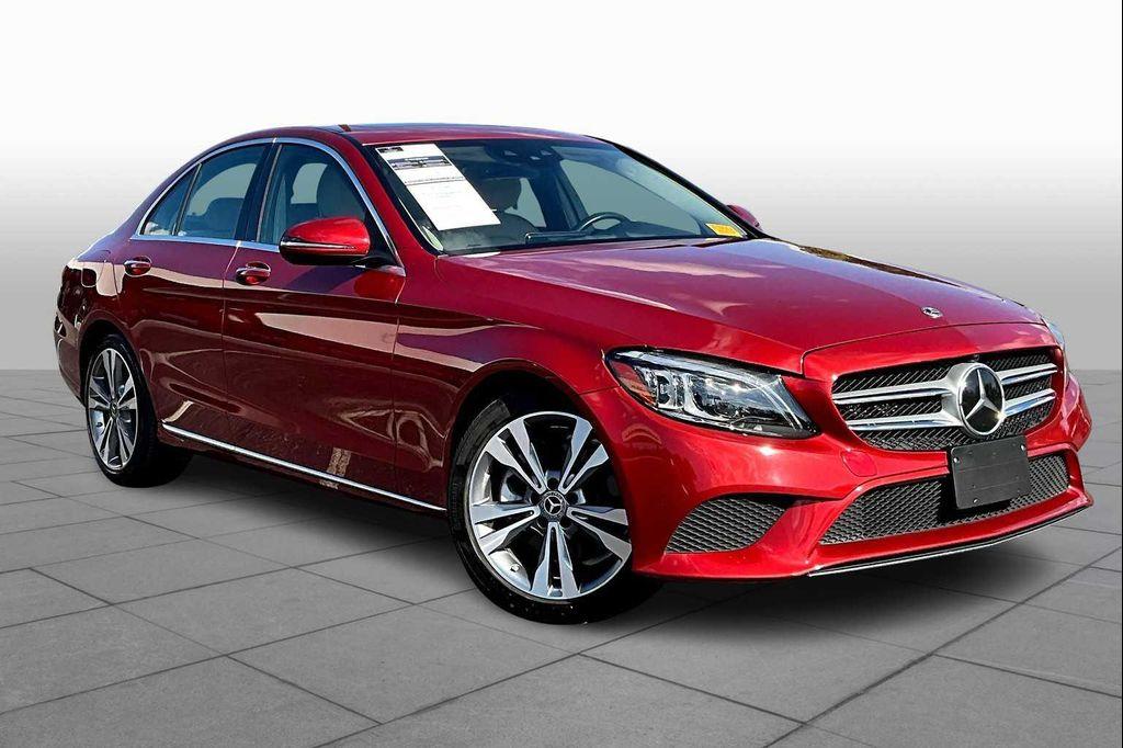 used 2021 Mercedes-Benz C-Class car, priced at $28,498