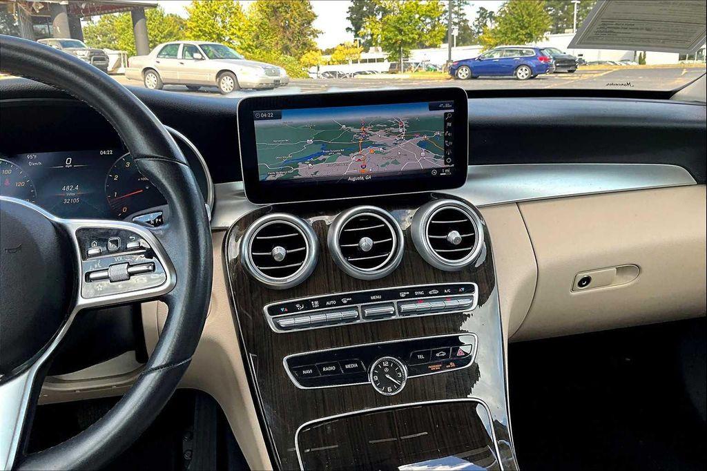 used 2021 Mercedes-Benz C-Class car, priced at $28,498