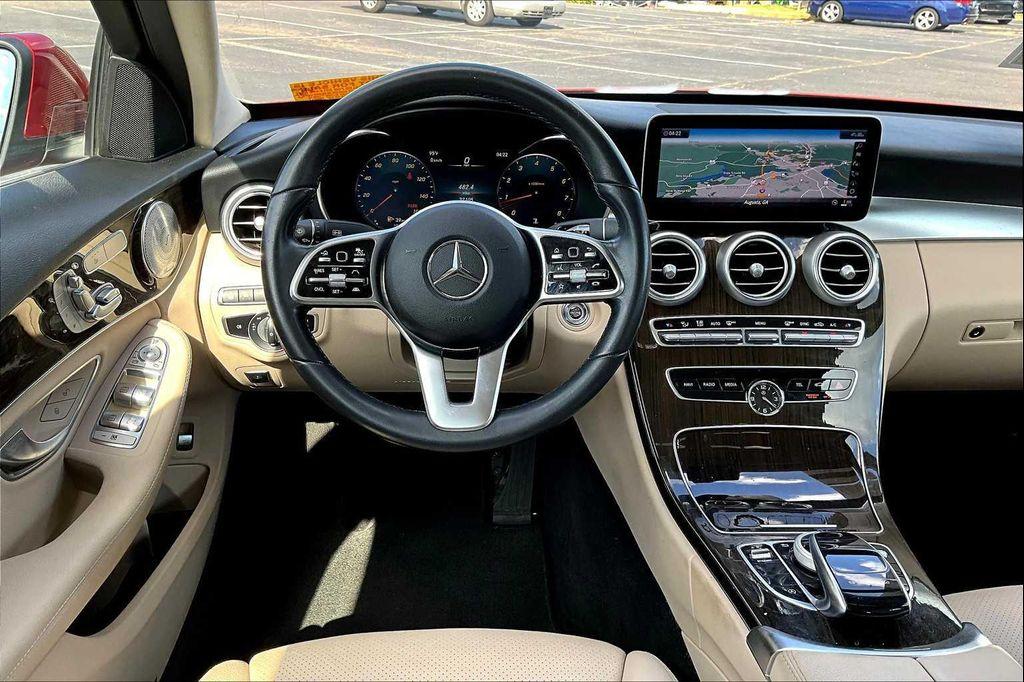 used 2021 Mercedes-Benz C-Class car, priced at $28,498