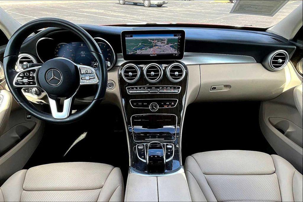 used 2021 Mercedes-Benz C-Class car, priced at $28,498