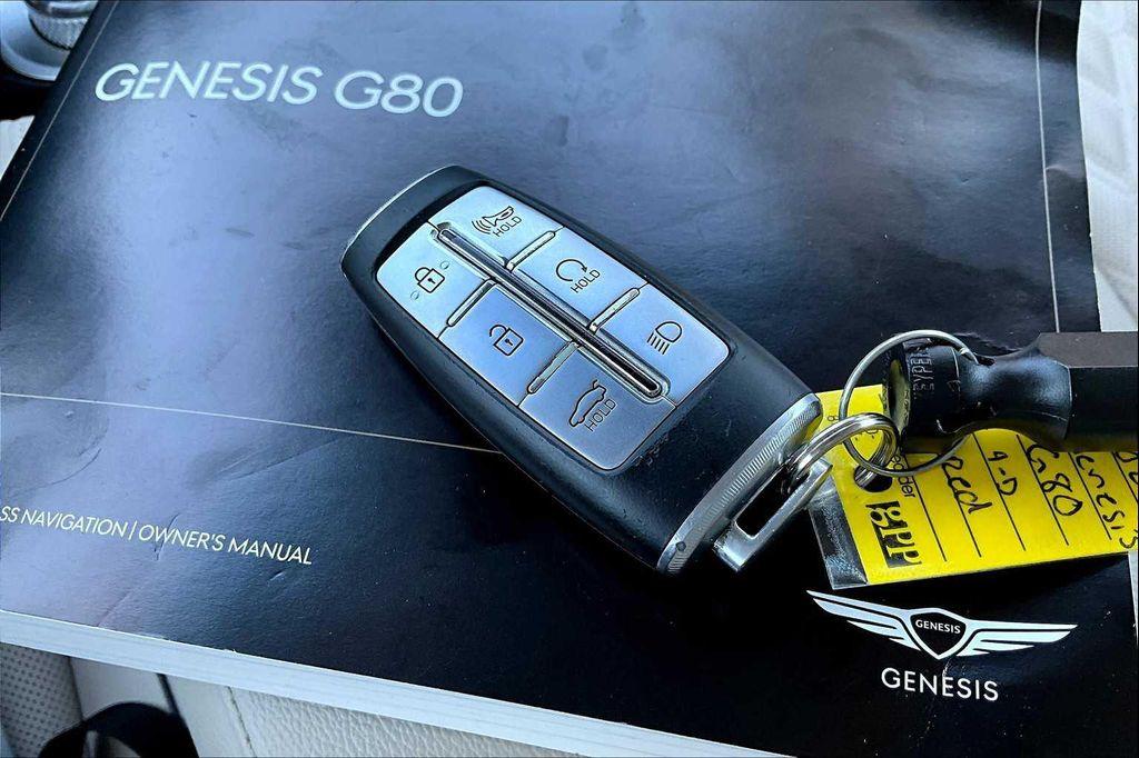 used 2022 Genesis G80 car, priced at $41,798