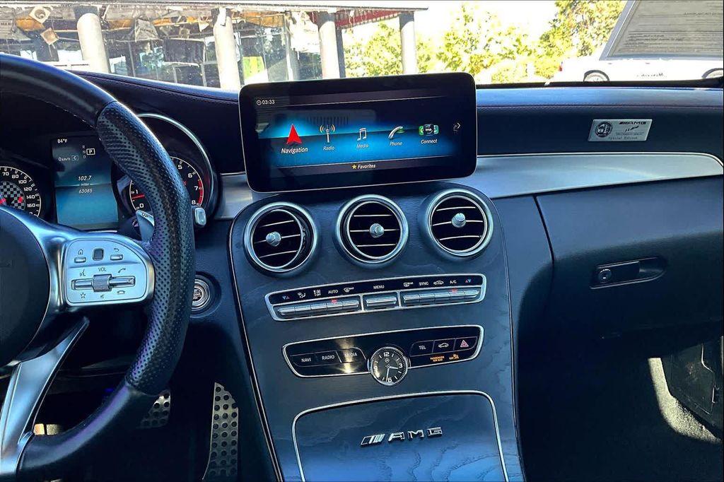 used 2019 Mercedes-Benz AMG C 43 car, priced at $33,998