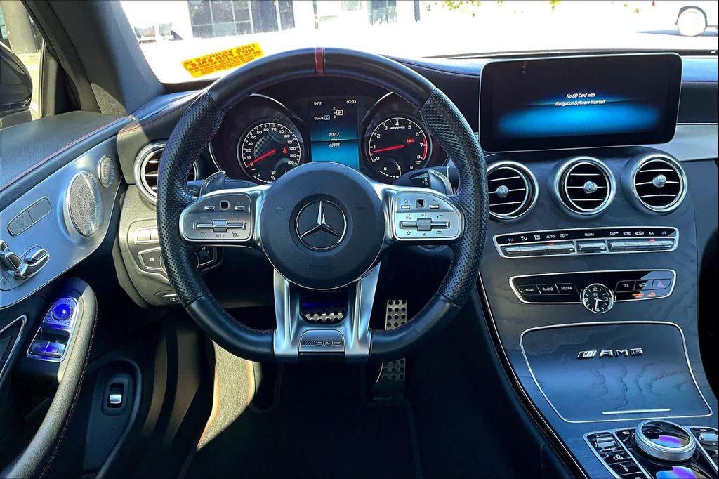 used 2019 Mercedes-Benz AMG C 43 car, priced at $33,998