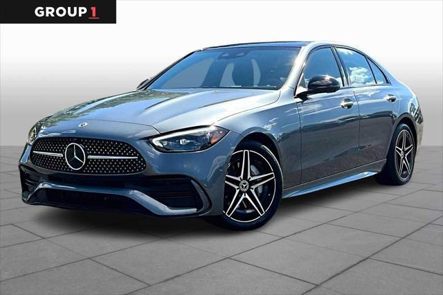 used 2024 Mercedes-Benz C-Class car, priced at $47,777