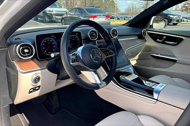 used 2024 Mercedes-Benz C-Class car, priced at $39,998