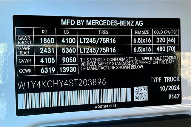 new 2025 Mercedes-Benz Sprinter 2500 car, priced at $67,086