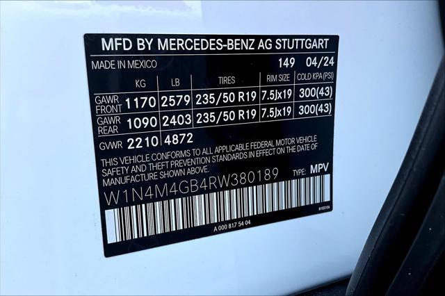 used 2024 Mercedes-Benz GLB 250 car, priced at $47,777