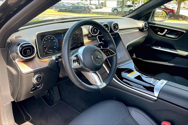 used 2024 Mercedes-Benz C-Class car, priced at $43,098