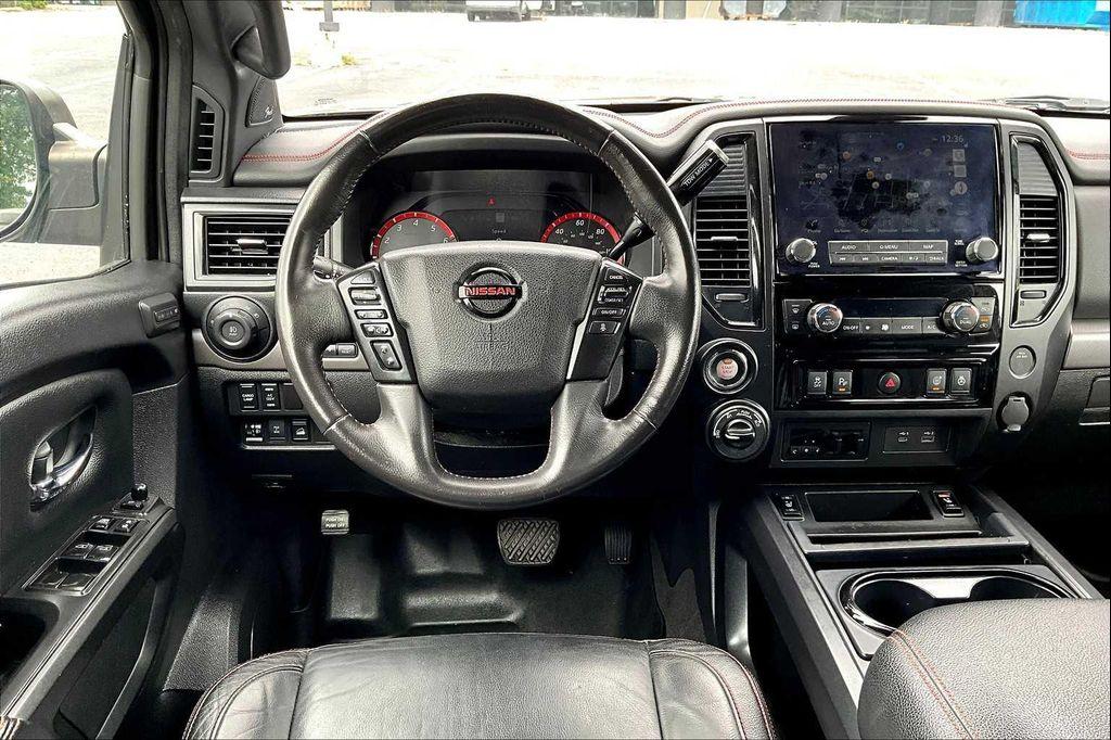 used 2021 Nissan Titan car, priced at $33,498