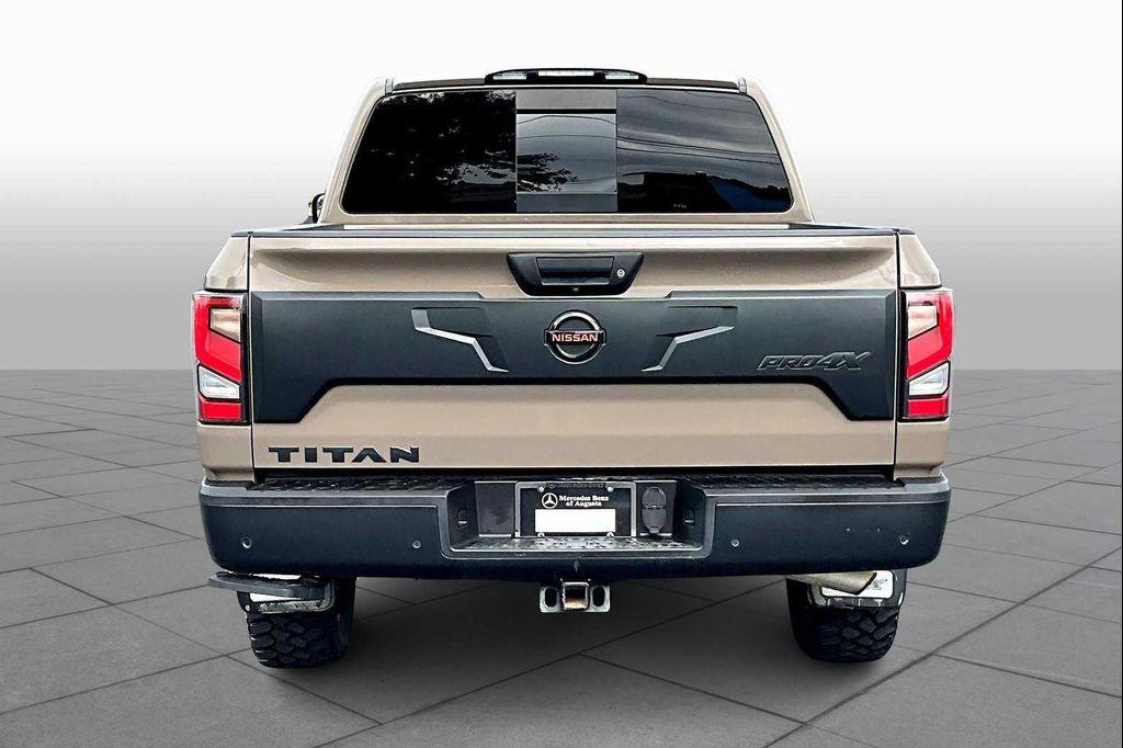 used 2021 Nissan Titan car, priced at $33,498