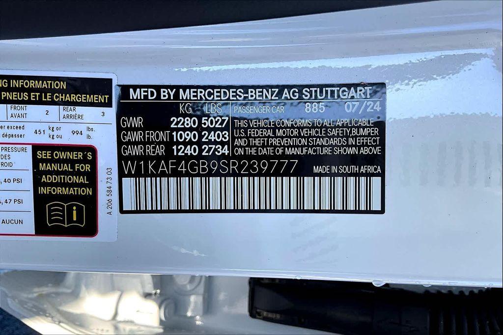 used 2025 Mercedes-Benz C-Class car, priced at $55,777