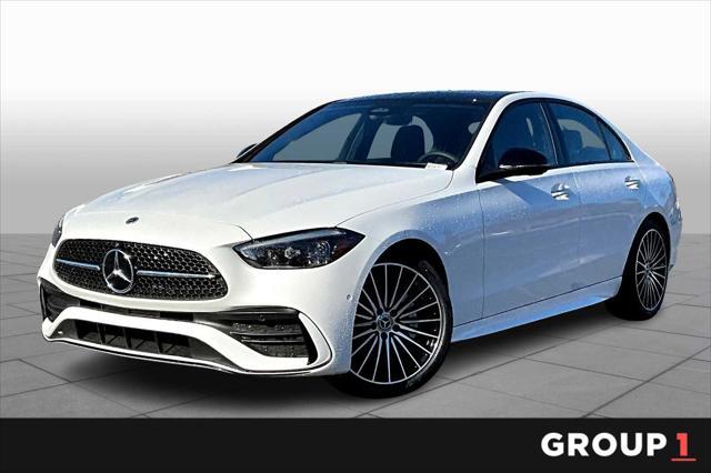 new 2025 Mercedes-Benz C-Class car, priced at $63,205