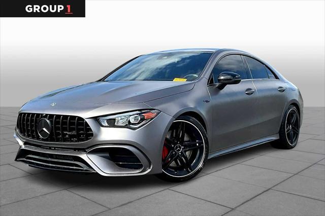 used 2021 Mercedes-Benz AMG CLA 45 car, priced at $40,998