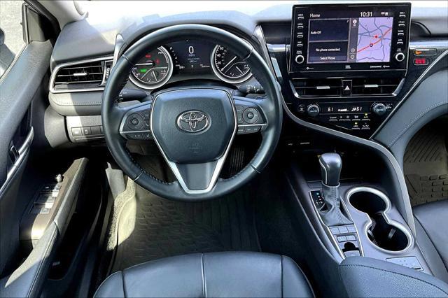 used 2022 Toyota Camry Hybrid car, priced at $28,798
