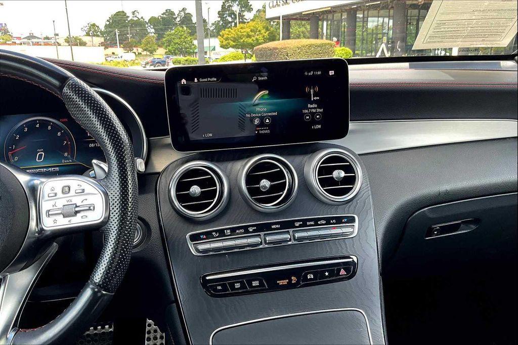 used 2020 Mercedes-Benz AMG GLC 43 car, priced at $33,798