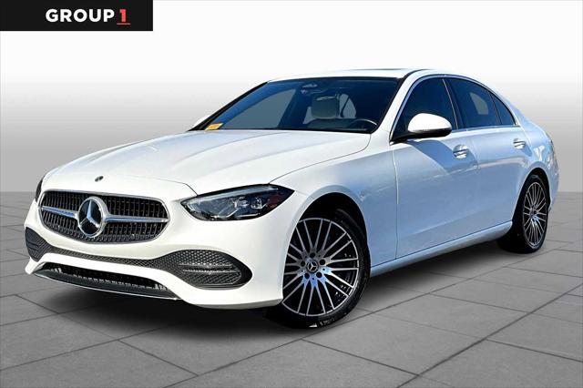 used 2023 Mercedes-Benz C-Class car, priced at $35,998