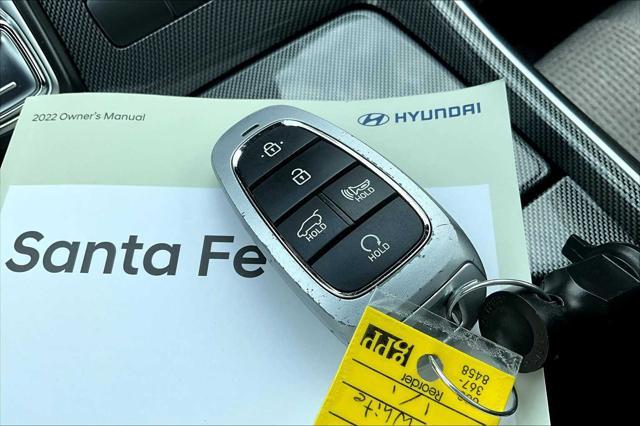 used 2022 Hyundai Santa Fe car, priced at $26,398