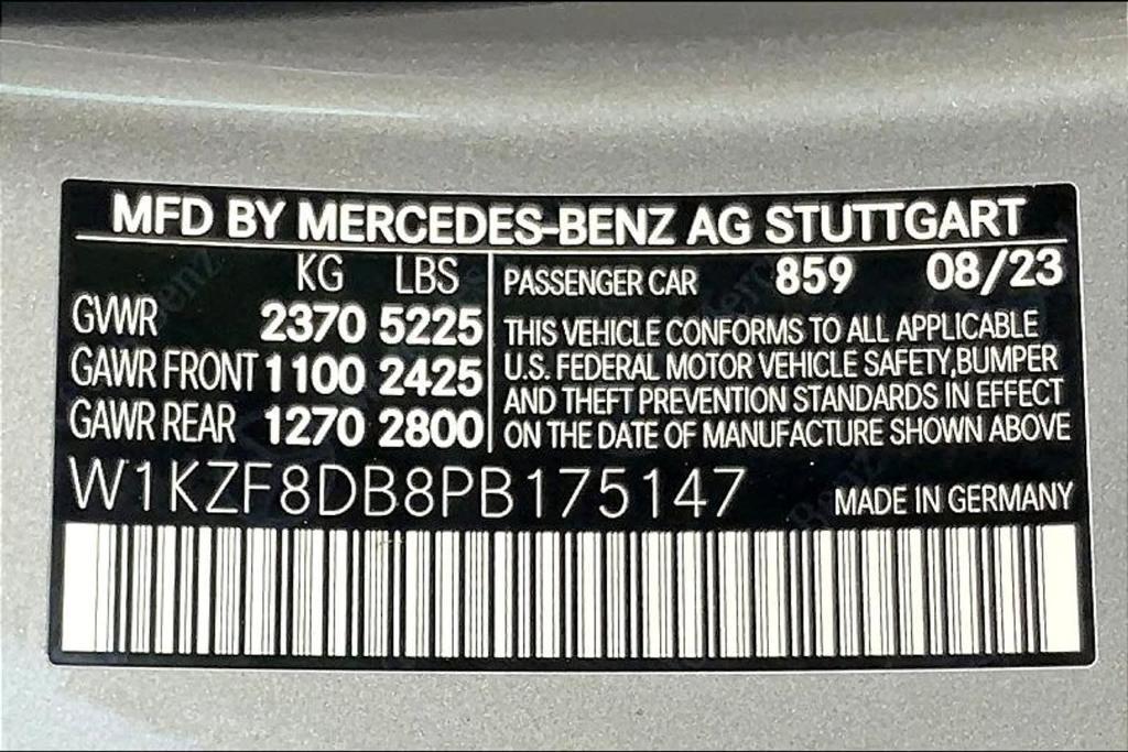 new 2023 Mercedes-Benz E-Class car, priced at $69,610