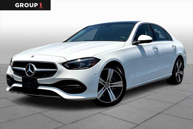 used 2025 Mercedes-Benz C-Class car, priced at $44,998