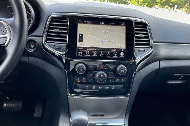 used 2021 Jeep Grand Cherokee car, priced at $17,998