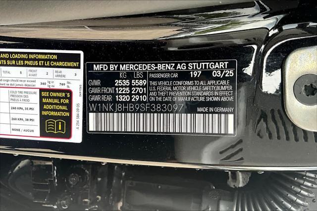 new 2025 Mercedes-Benz AMG GLC 43 car, priced at $82,790
