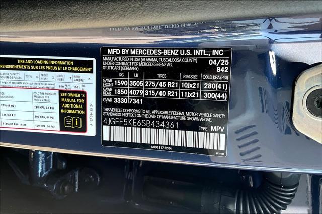 new 2025 Mercedes-Benz GLS 450 car, priced at $97,075