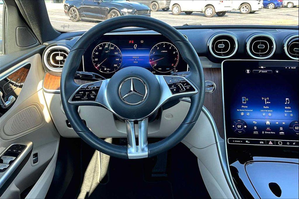 used 2024 Mercedes-Benz C-Class car, priced at $37,998