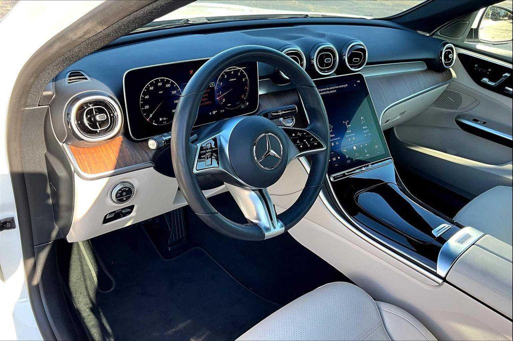 used 2024 Mercedes-Benz C-Class car, priced at $37,998