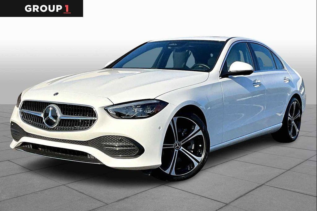 used 2024 Mercedes-Benz C-Class car, priced at $37,998