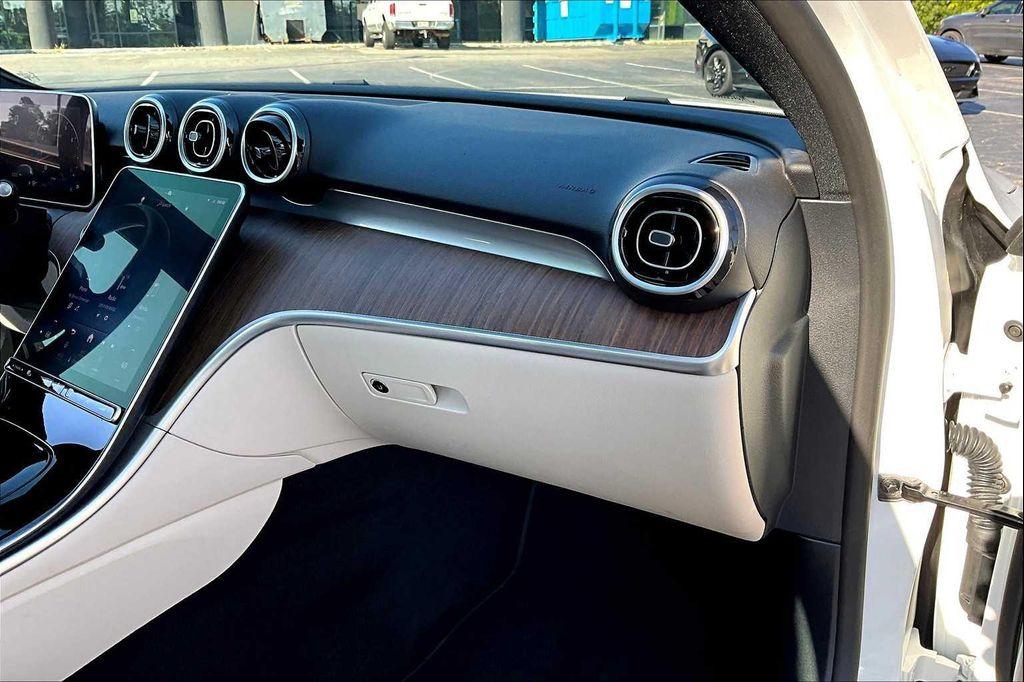 used 2024 Mercedes-Benz C-Class car, priced at $37,998