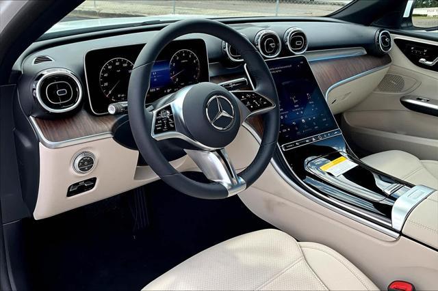 new 2024 Mercedes-Benz C-Class car, priced at $49,185