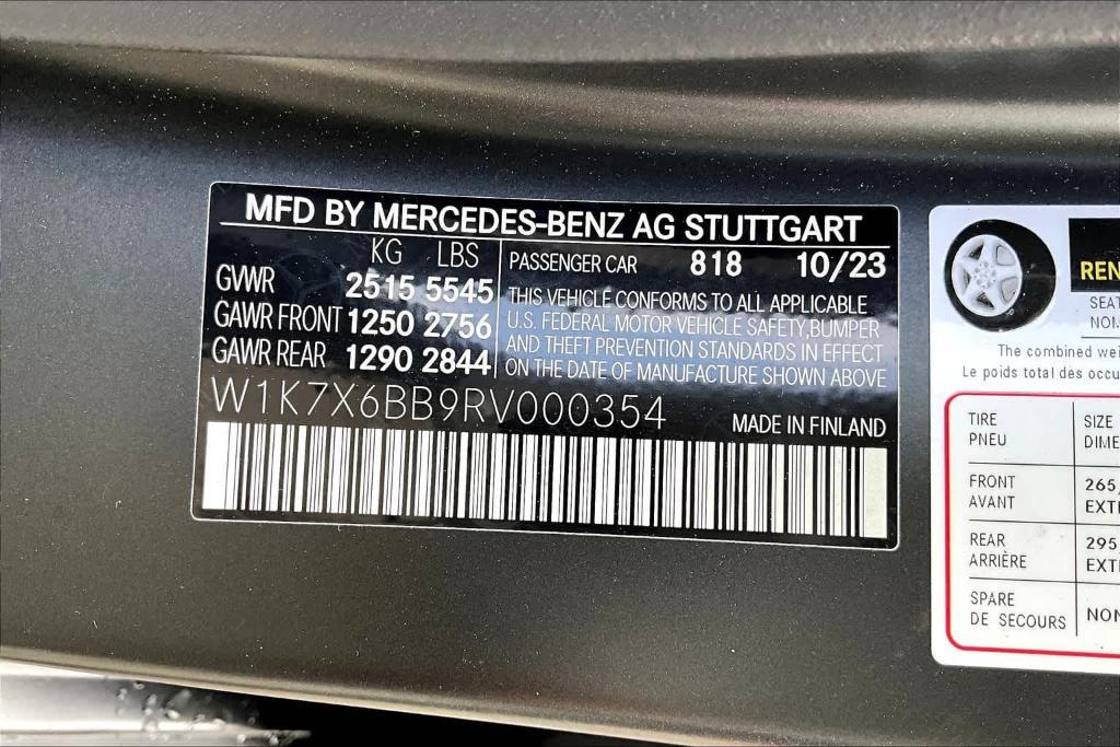 new 2024 Mercedes-Benz AMG GT 53 car, priced at $127,935