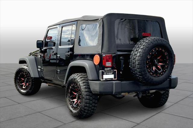 used 2015 Jeep Wrangler Unlimited car, priced at $16,198