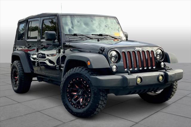 used 2015 Jeep Wrangler Unlimited car, priced at $16,198