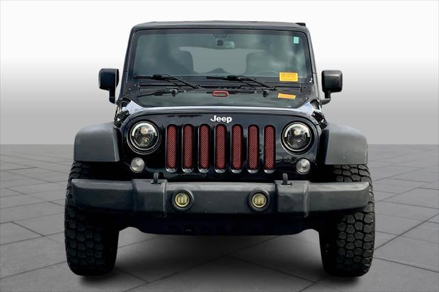 used 2015 Jeep Wrangler Unlimited car, priced at $16,198