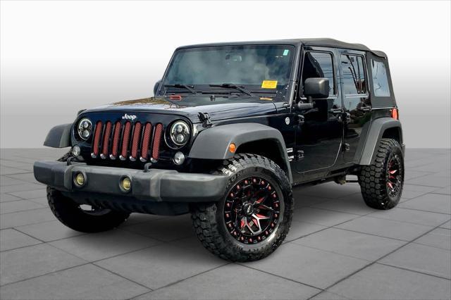 used 2015 Jeep Wrangler Unlimited car, priced at $16,198