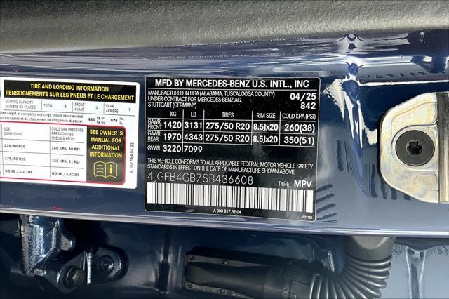 new 2025 Mercedes-Benz GLE 450e car, priced at $78,395