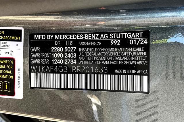 used 2024 Mercedes-Benz C-Class car, priced at $53,777