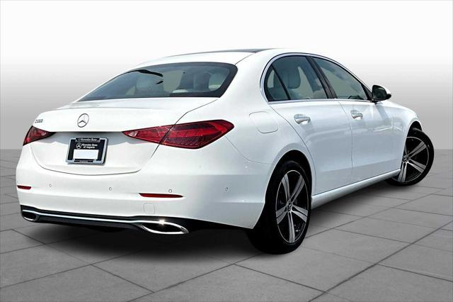 used 2025 Mercedes-Benz C-Class car, priced at $44,998