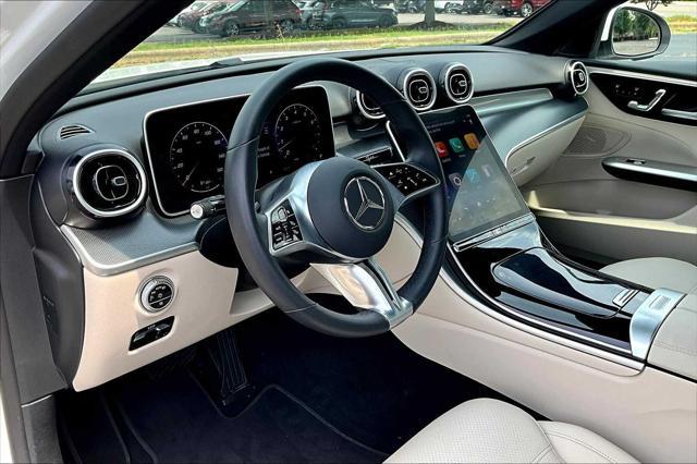 used 2025 Mercedes-Benz C-Class car, priced at $44,998