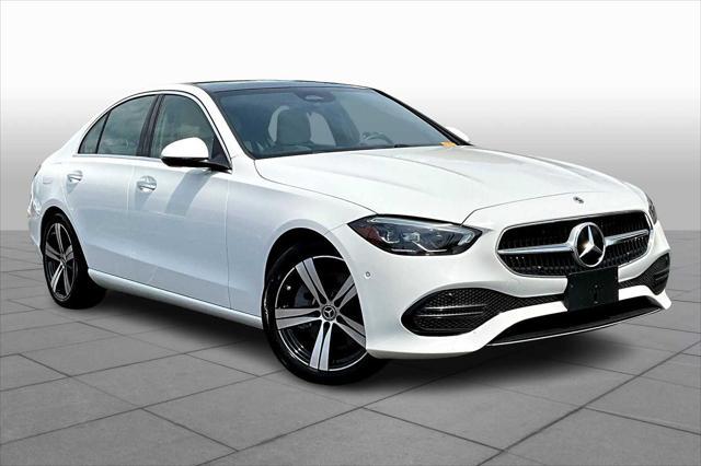 used 2025 Mercedes-Benz C-Class car, priced at $44,998