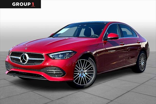 new 2025 Mercedes-Benz C-Class car, priced at $59,755